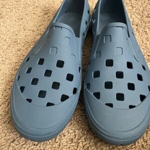 Vans Men's Perforated Blue Slip-Ons